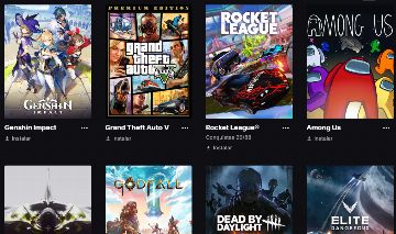EPIC GAMES (Conta recheada de Jogos) 256 Itens (Valor Negociável)