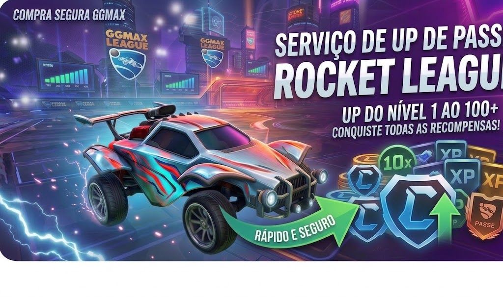 UPO SEU PASSE DE BATALHA NO ROCKET LEAGUE(PROMOÇÃO DE TEMPORADA), CORRE AQUI