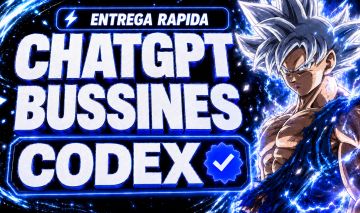 CHATGPT BUSSINES+CODEX - PRIVADO NO SEU E-MAIL