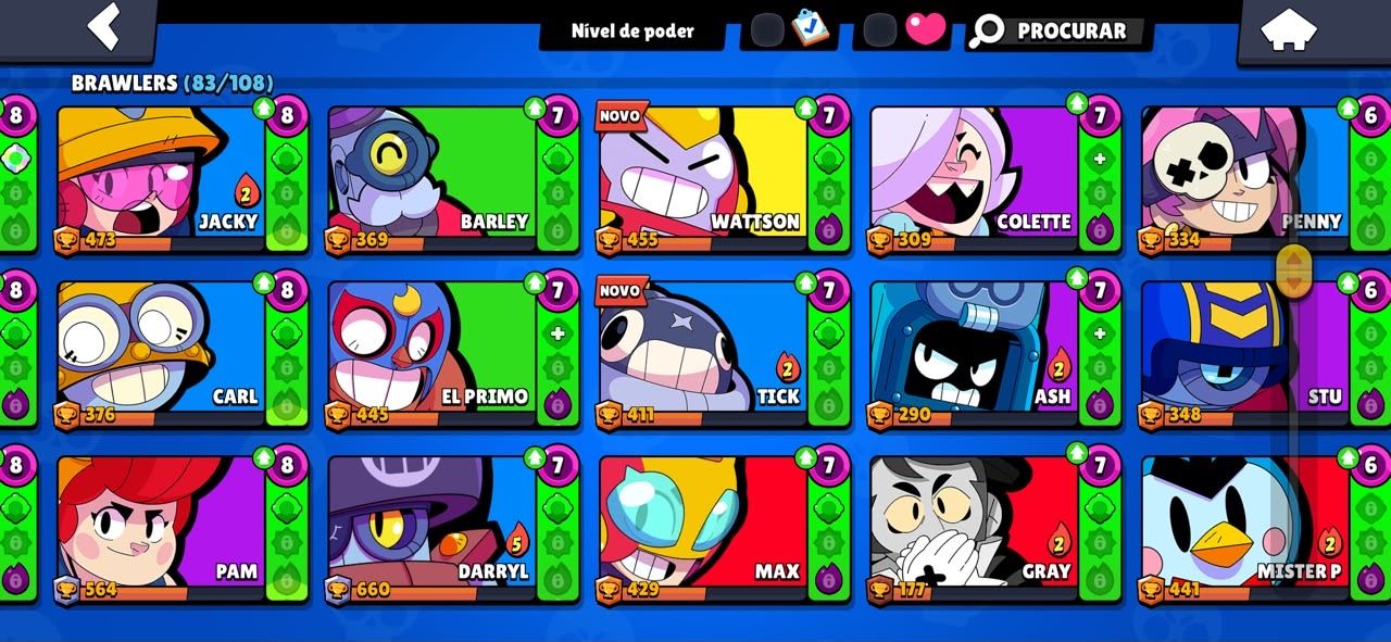 Conta de brawl Stars no precinho