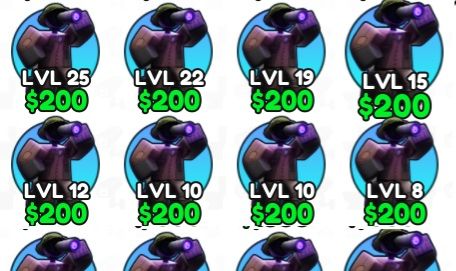 Toilet Skibidi Tower Defense (unidades)
