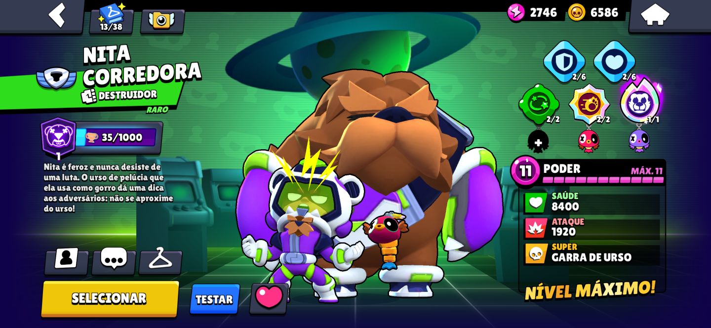 CONTA BRAWL STARS GEMADA!!