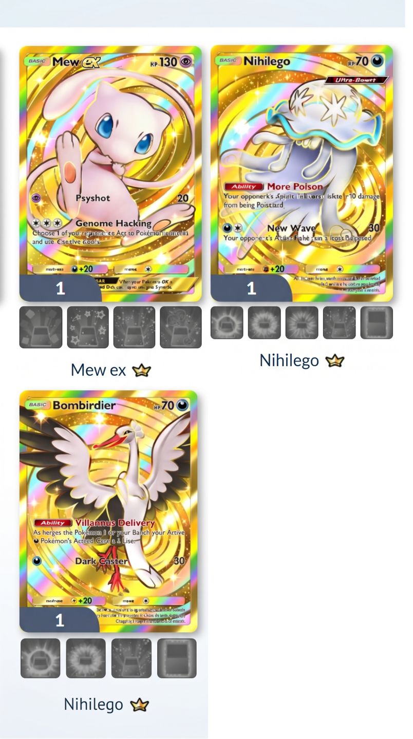 +14000 Cards - 3 Crown Cards, 16 Immersive Cards 58 Shiny Cards, 339 Cards 123