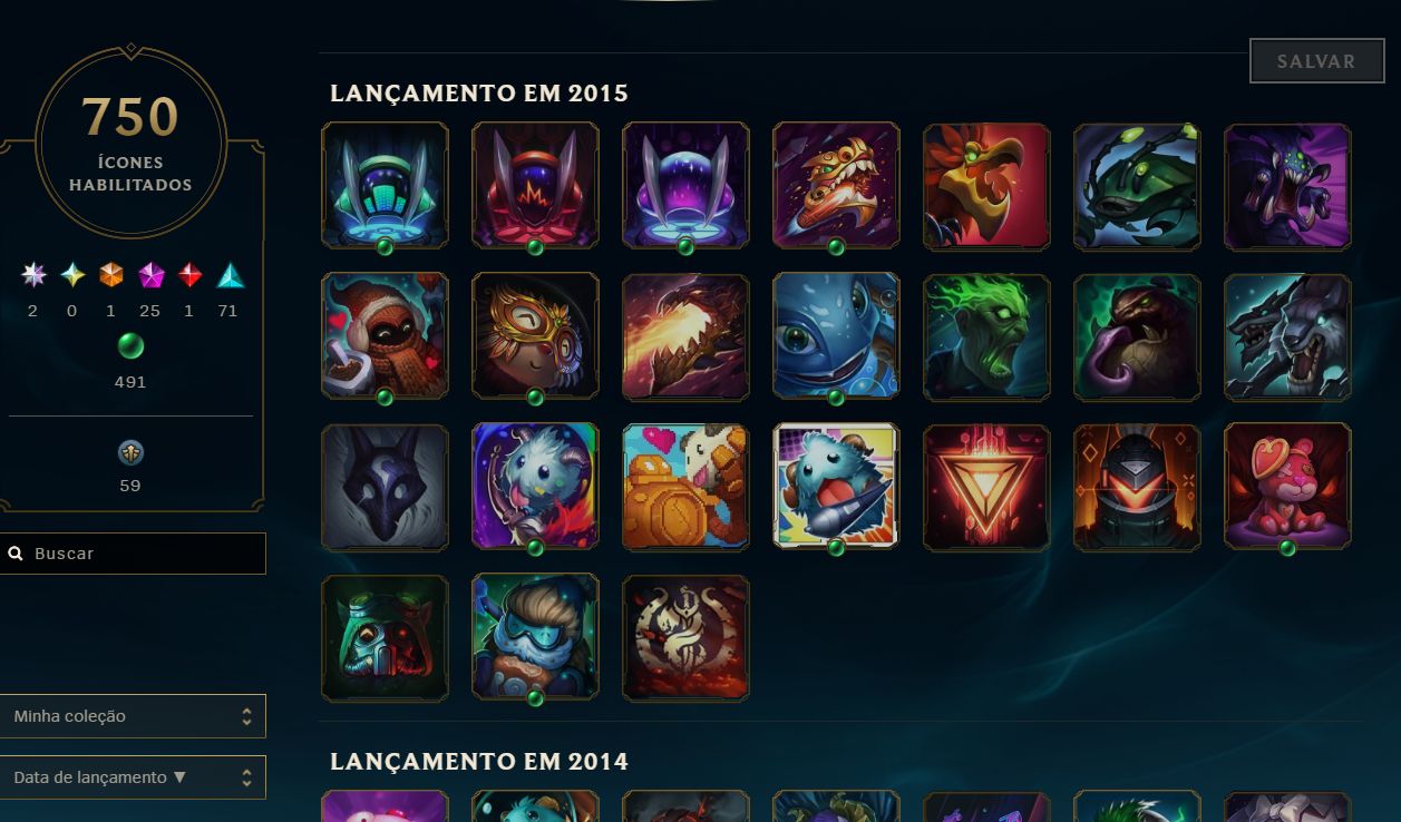 Conta Colecionador Ahri Imortalizada Autografada + PAX Sivir + 71k RP e gachas