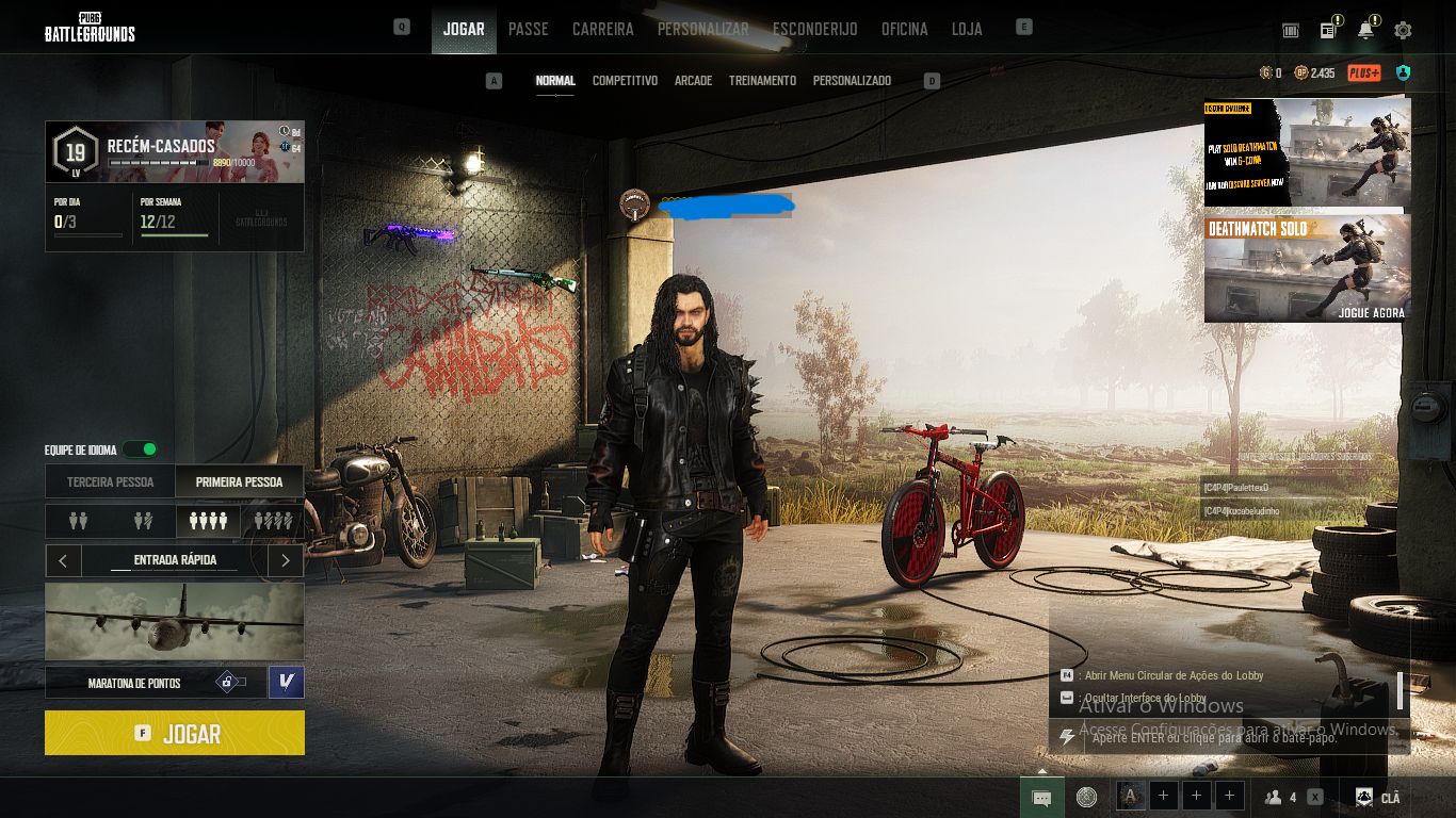 CONTA DE PUBG EPIC GAMES TODOS COMPETIDOR, SO NÃO A EVE,BERRYL MEDUSA KILL FEED