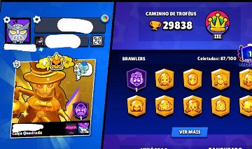 Conta 29k de troféus várias skins e itens pra vc