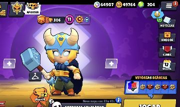CONTA INICIANTE COM MUITAS SKINS LENDARIAS + 2. BRAWL PASS