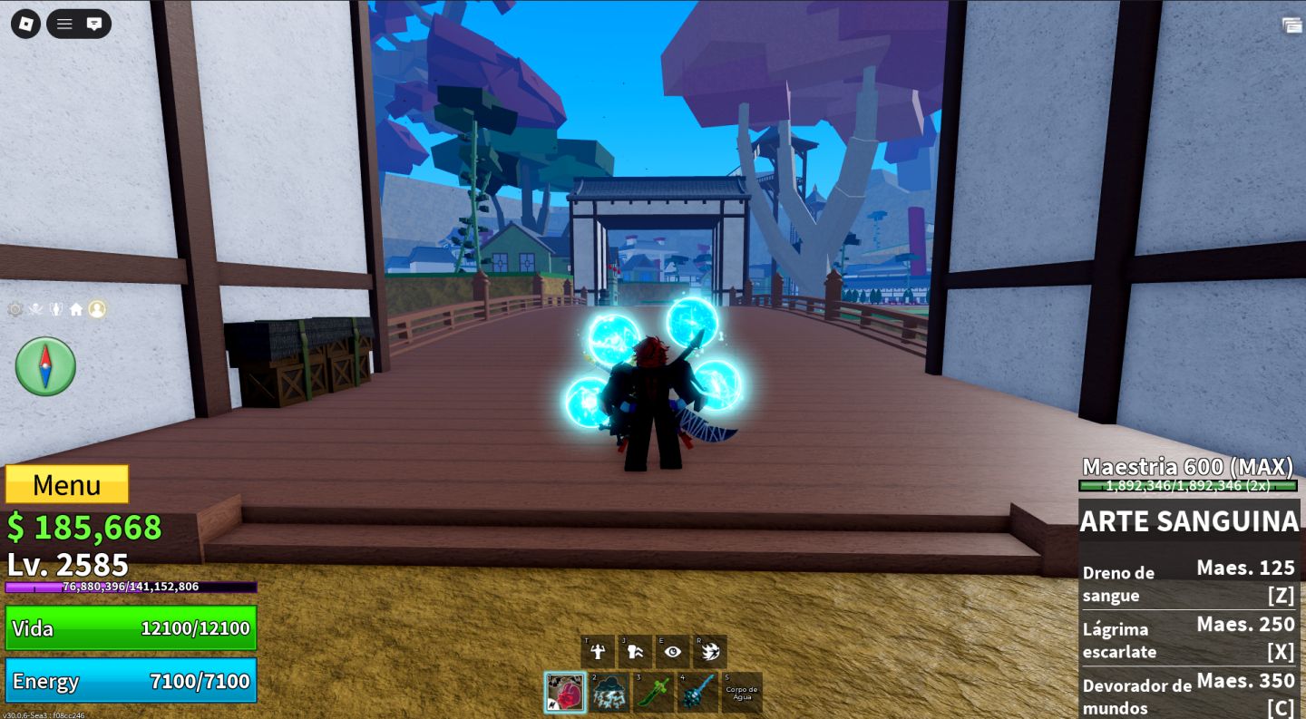CONTA BLOX FRUITS | KITSUNE, PORTAL, BUDDHA E MAGMA PERM | DARK BLADE + CDK