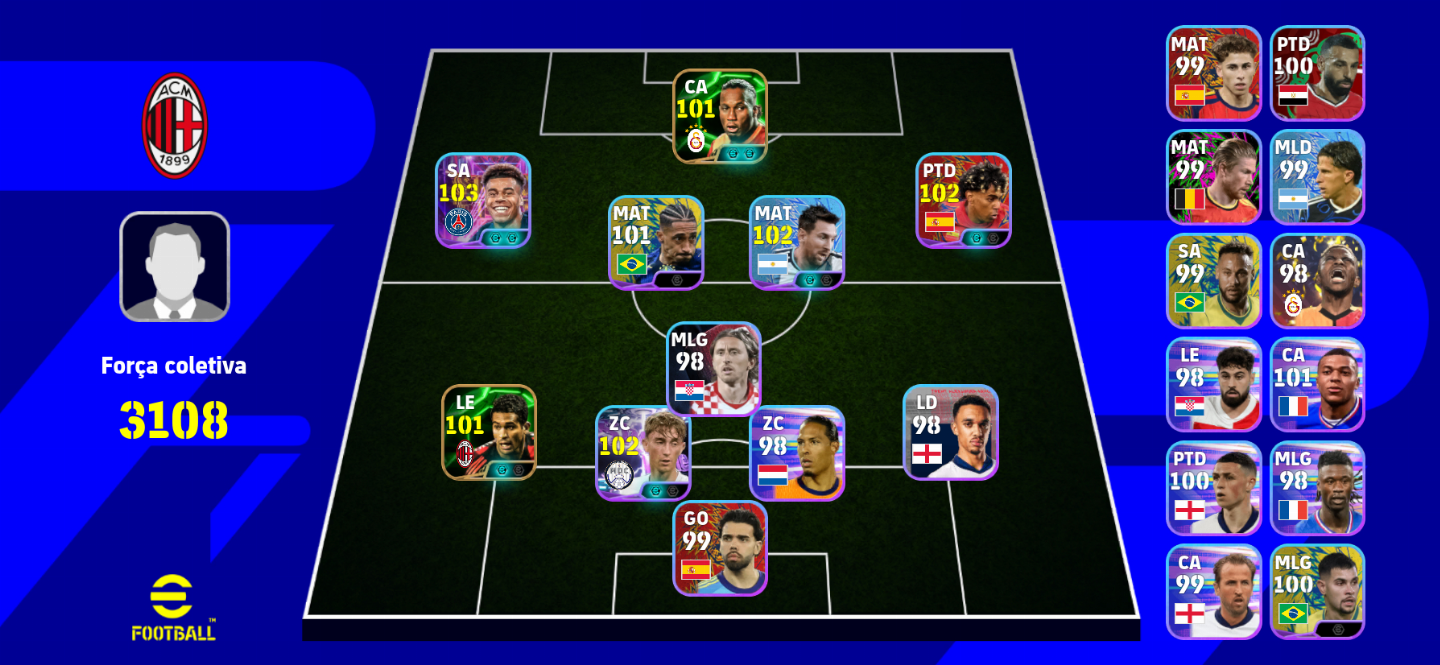 CONTA DE EFOOTBALL BRABINHA DO DOUE