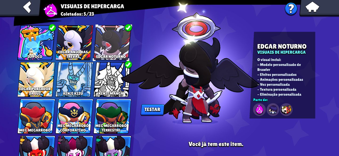 Conta BRAWL STARS TODOS OS BRAWLERS | 28.983 TROFÉUS - MUITAS SKINS