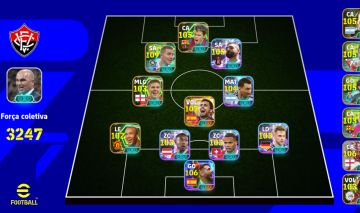 Conta eFootball 3247 de Força Coletiva por apenas R$190