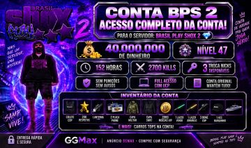 Conta de samp Brasil Play shox 2