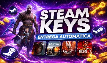 [MENOR PREÇO] STEAM KEYS ALEATÓRIAS + BRINDES