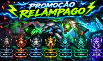 ELOJOB - LEAGUE OF LEGENDS/ PROMOÇÃO FIM DE MÊS