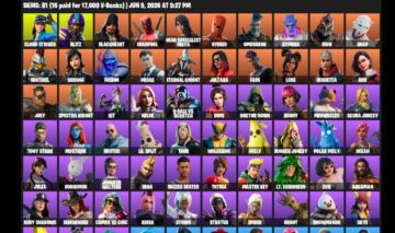 CONTA FORTNITE COM DEADPOOL/ 81 SKINS / 97 PICARETAS/ PROMO