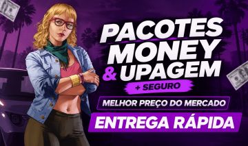 UP DE CONTA GTA 5: Dinheiro, Nível, Trajes e Propriedades + BRINDES EXCLUSIVOS