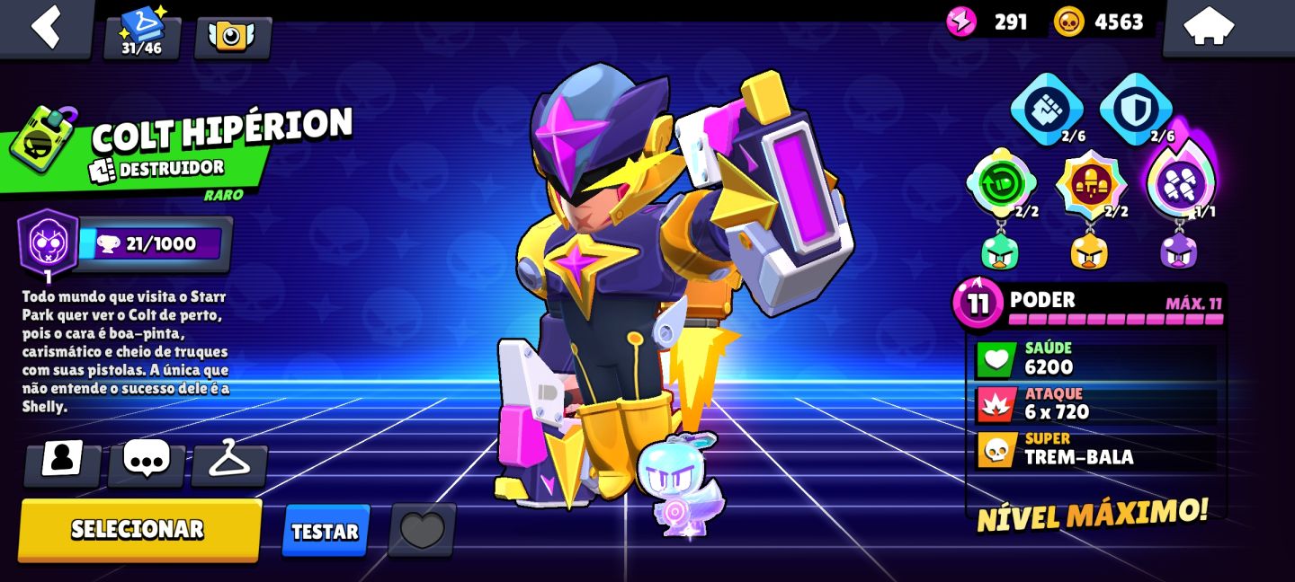 Conta Brawl Stars 2020 completa, todos os brawlers liberados e pronta para jogar