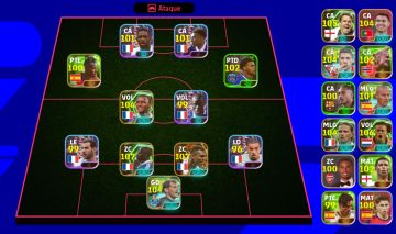 Conta efootball com diversos epicos abaixo do valor