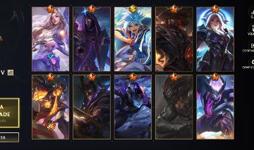 CONTA WILD RIFT COM 127 SKINS, 14 LENDÁRIAS, 4 MÍTICAS, QUE JÁ PEGOU MONARCA