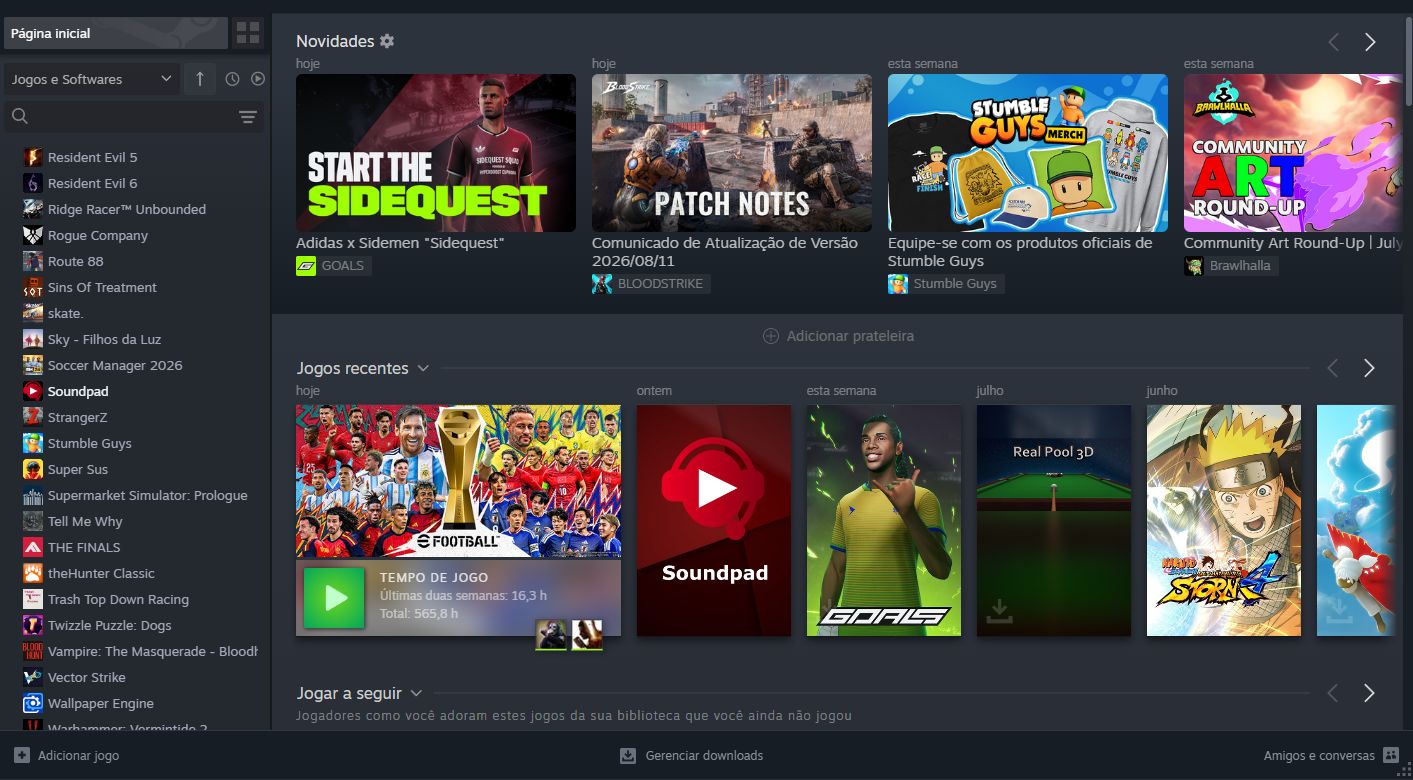 Conta com Jogos | Entrega Rápida | 100% Acesso