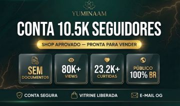 CONTA TIKTOK 10K / SHOP ATIVADO / NICHO DEUS E VELHOS / SEM DOC /