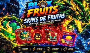 BLOX FRUITS | SKINS DE FRUTAS, ARCSTEEL MAGNETIC, VIBES FRAME BREAK melhor preço