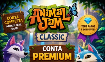Conta Animal Jam Classic Rápida Entrega!