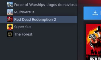 CONTA STEAM, RED DEAD 2, THE FOREST E ARC SURVIVAL EVOLVED COM DLC