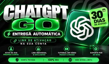 CHATGPT GO 30 DIAS | LINK DE ATIVAÇÃO + ENTREGA AUTOMÁTICAA