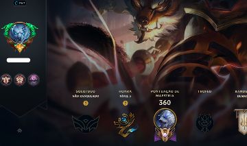 Conta LoL Full Champs, 122 Skins, 2 skins ultimate