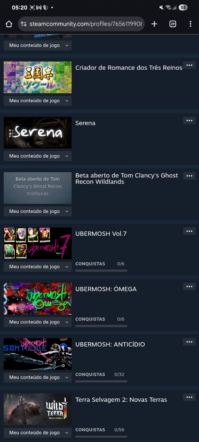 Conta steam 5 anos level 7 Terraria+medalha de 5 anos+comprovantes.