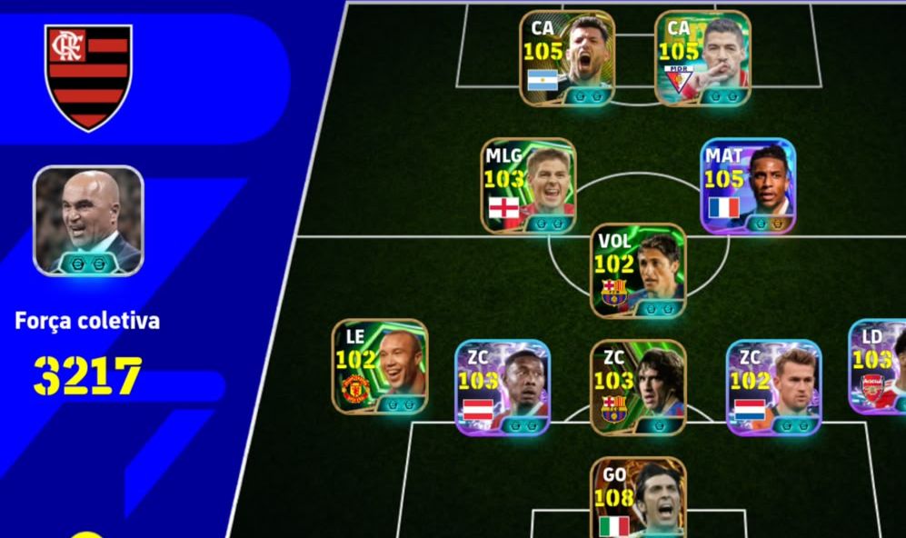 Conta de Efootball com melhor buffon