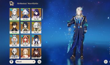 Compte Genshin Impact AR59 — PC, Haut Niveau, Nombreux Personnages Et Objets, Prêt à Jouer