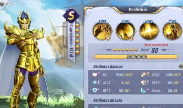 Saint Seiya Awakening - Conta Server 150