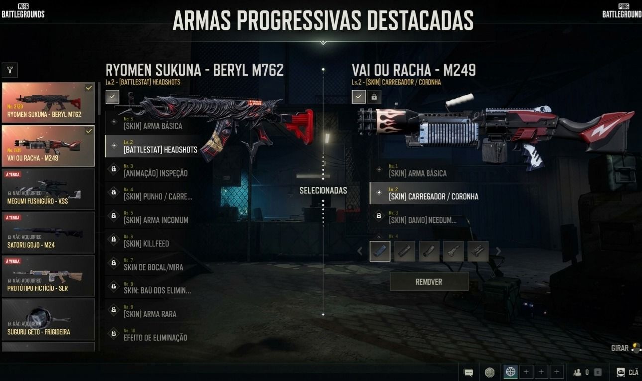 Conta de pubg nova com 2 progressivas