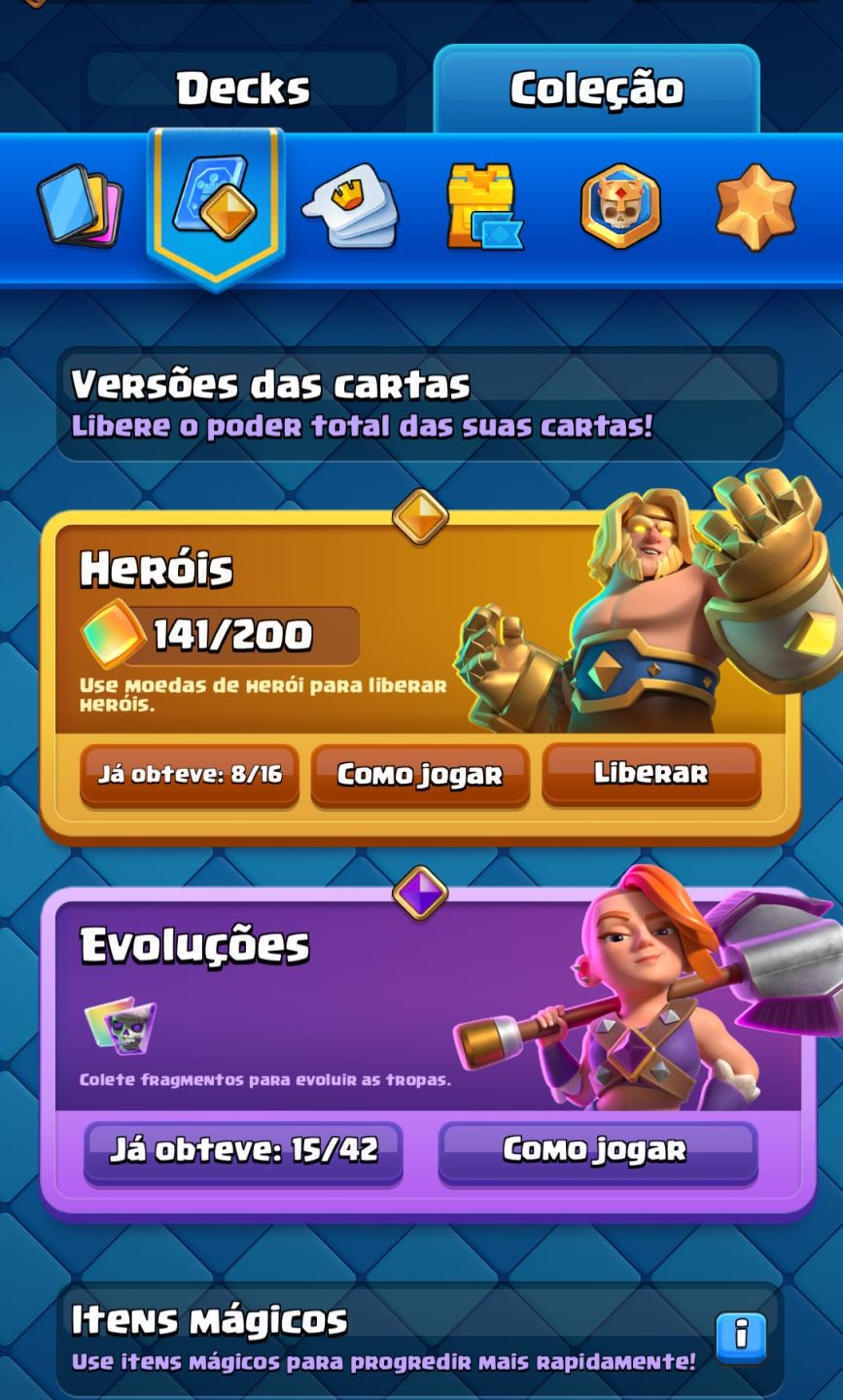 Conta Clash Royale 13k Troféus | Ranked Liberado | 11 Cartas Lvl 16 | 78 Emotes