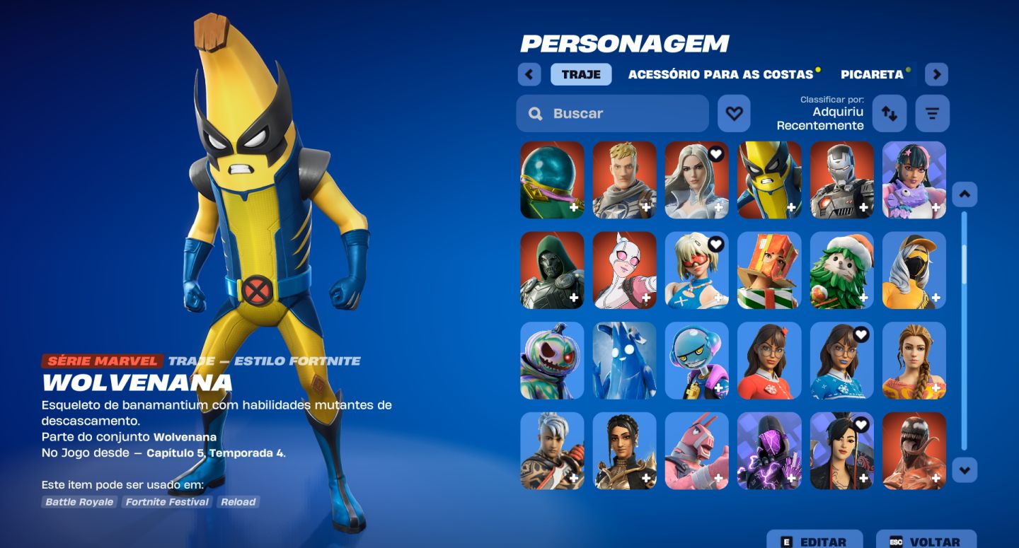 CONTA FORTNITE RARÍSSIMA | WILDCAT + MACHADO LEVIATÃ | OG CAPÍTULO 1