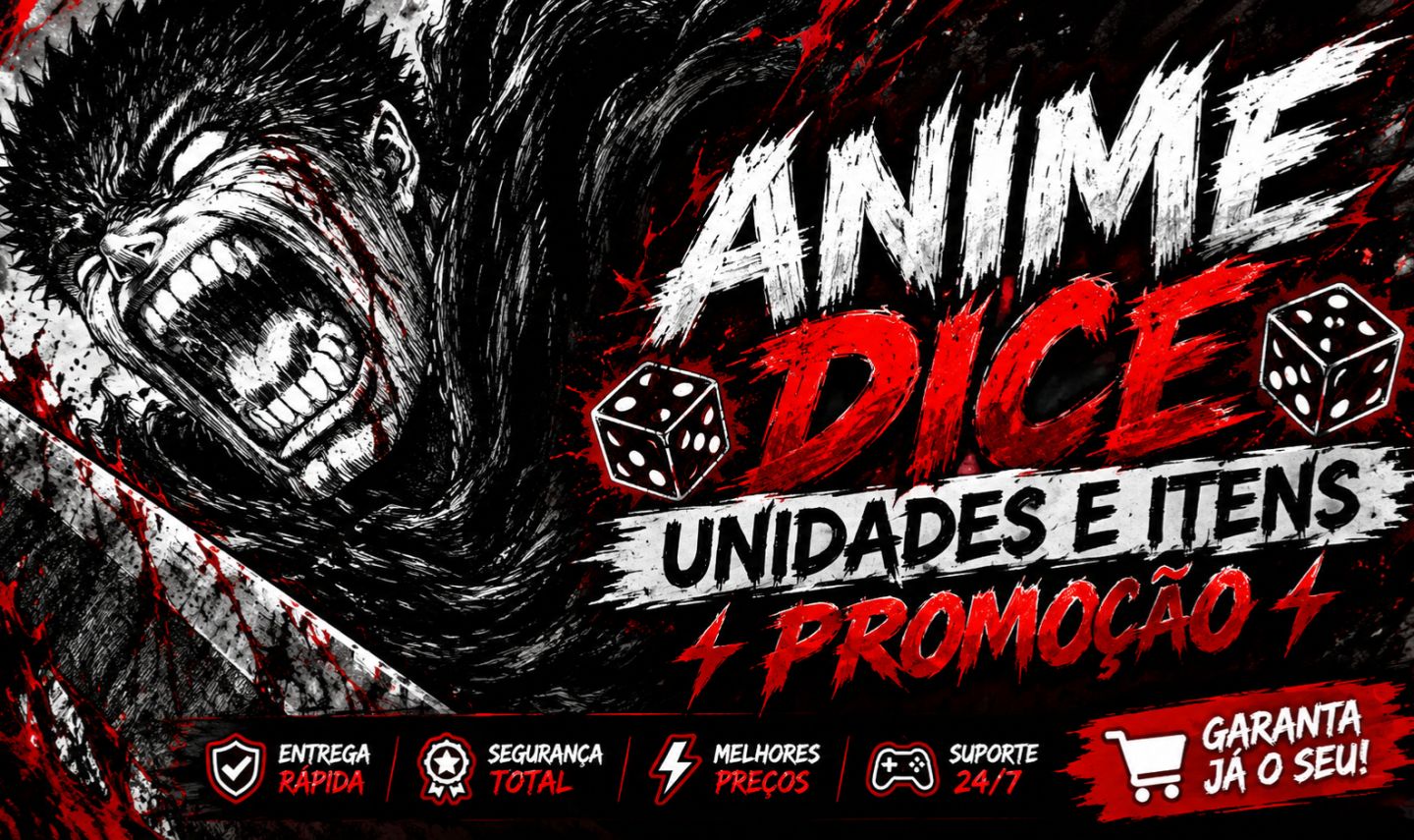 [PROMOÇÃO] ANIME DICE (DADO DE ANIME) | UNIDADES E ITENS