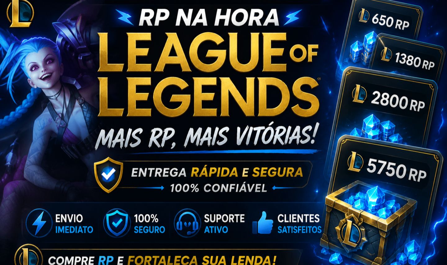 RIOT POINTS - LEAGUE OF LEGENDS
