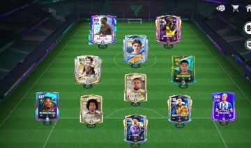 Conta FC Mobile GER 112, craques top como Kobel, Kahn, Mbappé, pronta pra jogar!