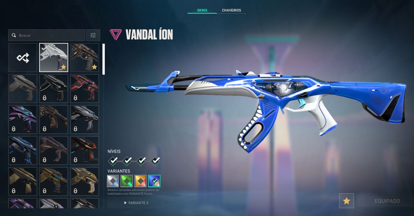 CONTA VALORANT DESAPEGO - PHANTOM CHAMPIONS 24 KARAMBIT SAQUEADOR 205 RADIANITAS
