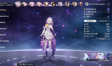Conta Honkai Endgame 28 Limitados + 14 Cones Limitados 4 times premium