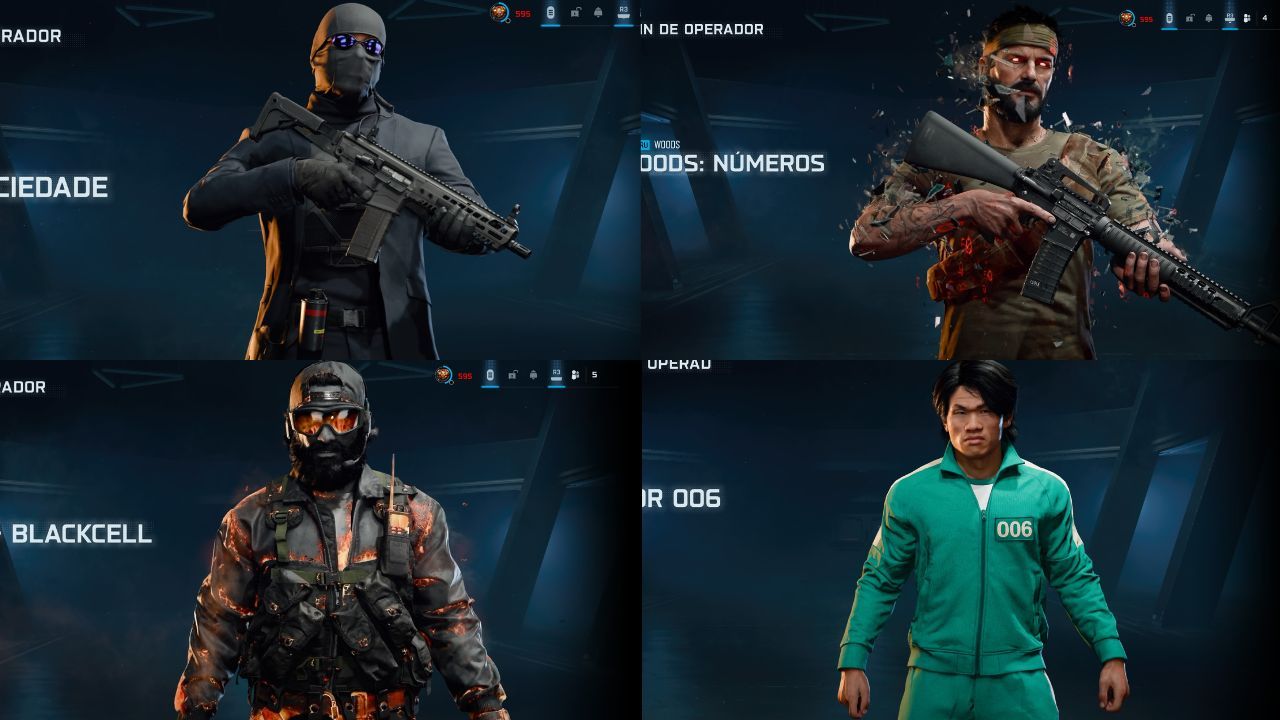 SKIN IRIDESCENTE (SEASON 4) + EDIÇÃO COFRE + BLACKCELL TEMPORADA 1 e MUITO +