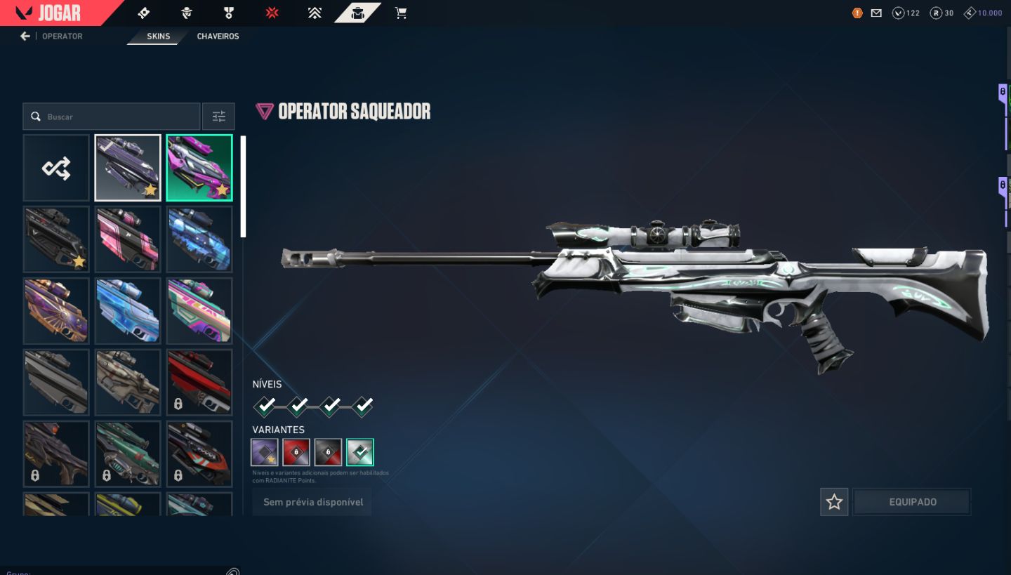 Conta valorant com 6k500 gastos
