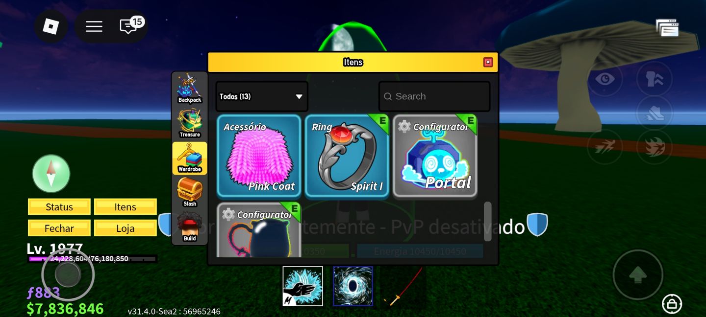 CONTA BLOX FRUITS LV 2800 MAX | VÁRIAS FRUTAS + ITENS RAROS