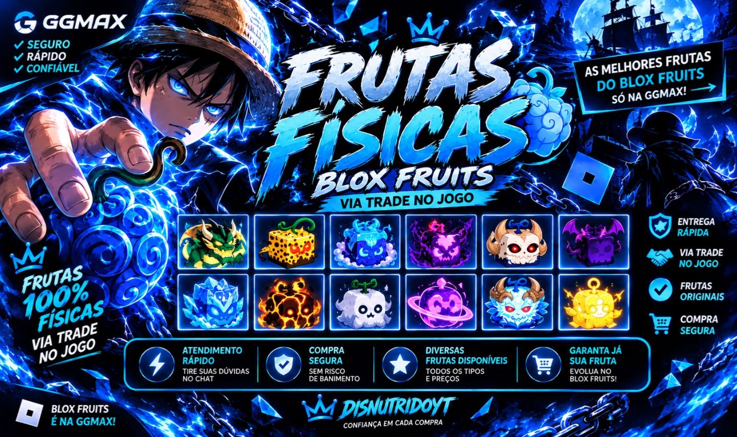 Frutas Físicas BLOX FRUITS - TRADE