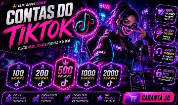 CONTAS DO TIKTOK PRONTAS PARA USO | PERFEITAS PARA CRESCER