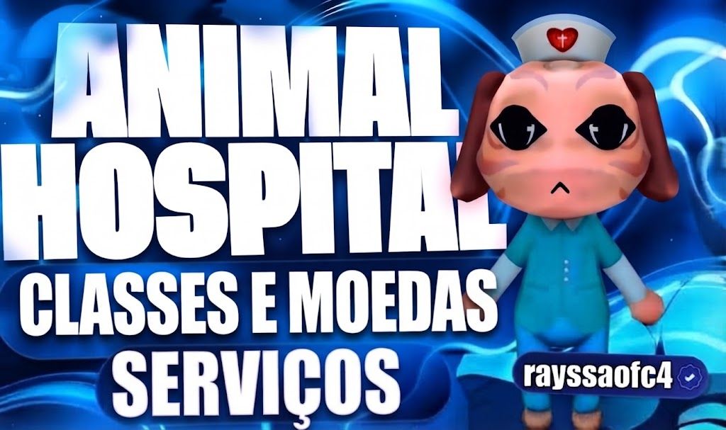 HOSPITAL DE ANIMAIS ROBLOX | CLASSES + MOEDAS | MELHOR PREÇO DA GGMAX !!!