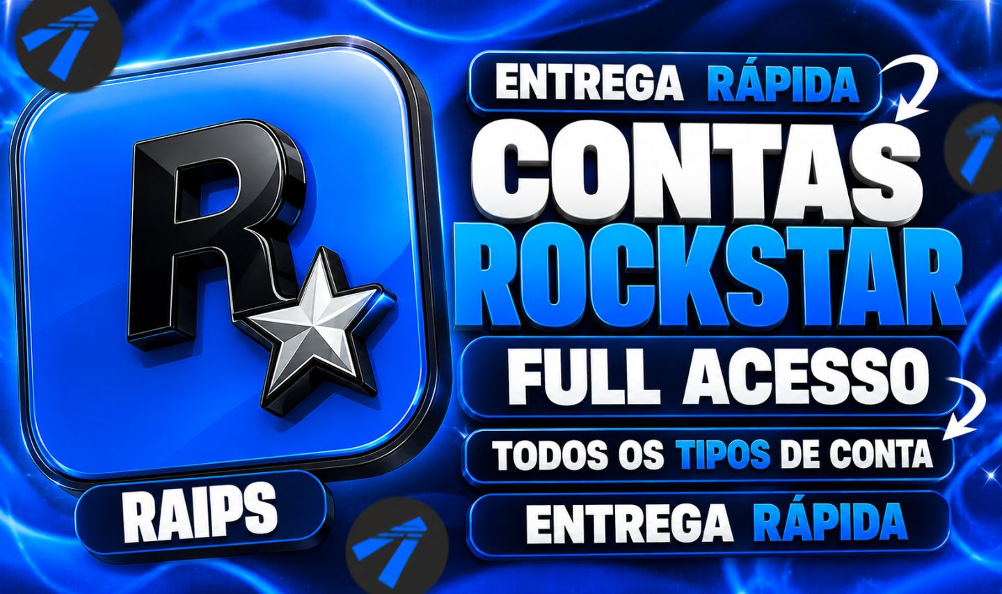 [ MELHOR PREÇO ] CONTAS ROCKSTAR PARA FIVEM + BRINDE [ ENTREGA RÁPIDA ]