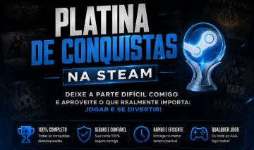 PLATINO SEU JOGO DA STEAM!